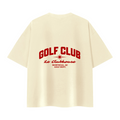 Red Golf Boxy T-Shirt