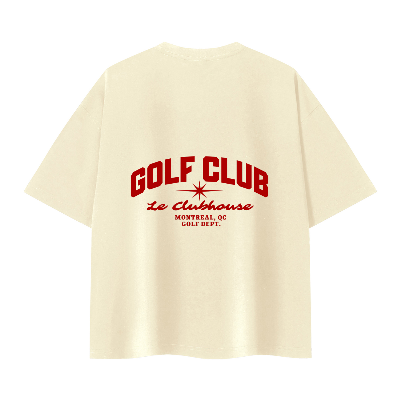 Red Golf Boxy T-Shirt