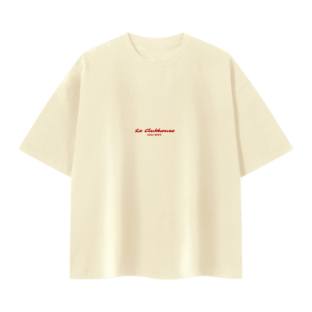 Red Golf Boxy T-Shirt