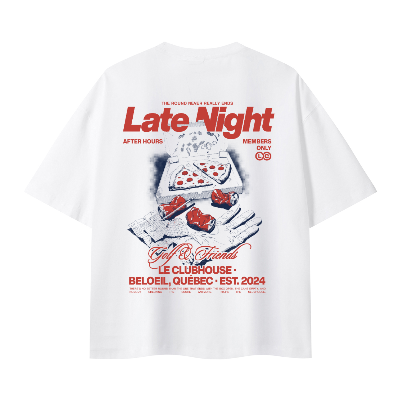 Late Night Boxy T-Shirt